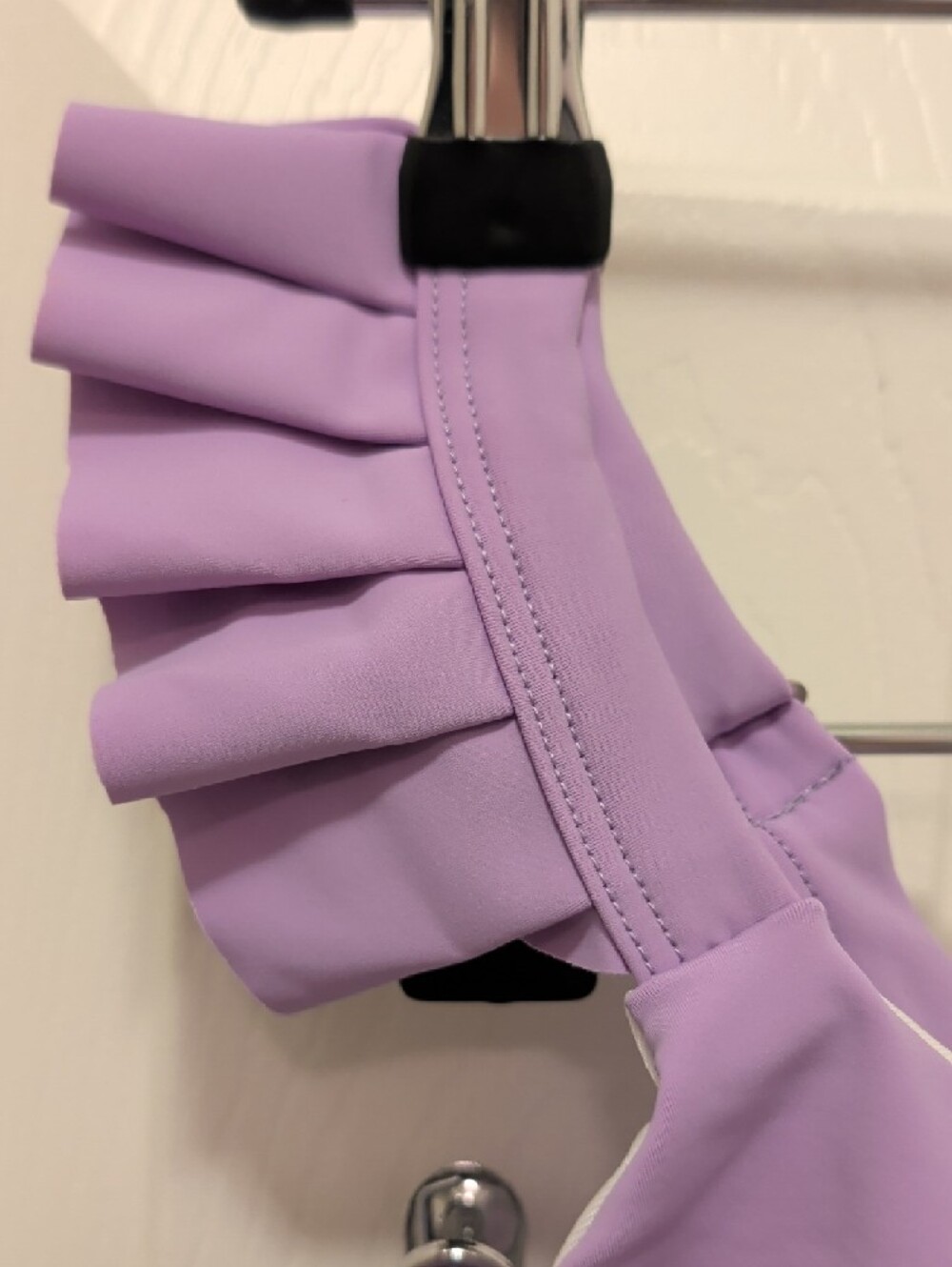 Lulupop Lilac and White Pole Fitness Outfit - Picture 8 of 16